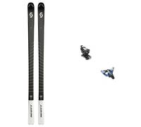 Scott - Fixations de Ski de randonnée - Pack Proguide 96 2024 en Aluminium - Noir Noir 167 cm,178 cm