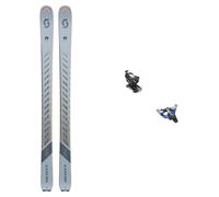 Scott - Fixations de ski de randonnée - Pack WS Superguide 88 2025 en Aluminium - Gris Gris 160 cm,173 cm,152 cm