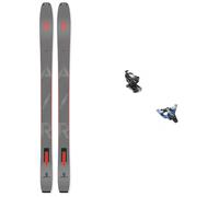 Scott - Fixations de ski freerando - Pack Explorair 92 Lt 2025 - Gris Gris 154 cm,163 cm,172 cm,181 cm