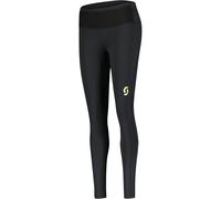 Scott - Legging de trail running respirant et stretch - RC Run Full Tights W Black/Yellow pour Femme - Taille L - Noir Noir L