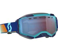 Scott Fury Lunettes de neige bleues/oranges, bleu-orange pour homme