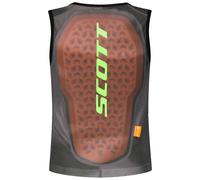 Scott - Gilet de protection dorsale - Airflow Junior Evening Grey/Glow Green - Taille Enfant M - Rouge Rouge M