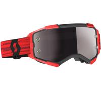 Scott Goggle Fury rouge foncé / silver chrome works