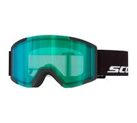 Scott - Goggle Shield S1 - Masque de ski - black / aurora green chrome