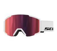 Scott - Goggle Shield S3 - Masque de ski - white / red chrome