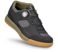 SCOTT Homme MTB SHR-ALP Evo Boa Chaussures de vélo, Black-fir Green, 45