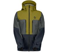 Scott Homme Veste de ski VERTIC Ripstop 3L vert prairie-gris prairie - L