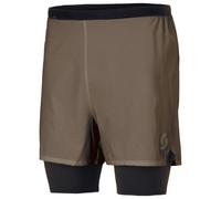 Scott - Short léger et stretch pour running - Endurance Tech Hybrid Shorts M Wood Grey Black pour Homme - Taille S - Gris Gris S