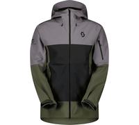 Scott - Veste de protection 3 couches - Jacket M's Explorair 3L Evening Grey Black pour Homme - Taille L - Gris Gris L