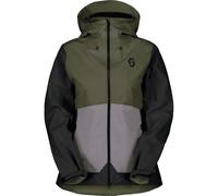 Scott Explorair 3L Femmes Veste de randonnée XL Vert foncé olive