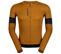Scott - Jersey Endurance Pro L/S - Maillot de cyclisme - XL - bread brown / dark blue