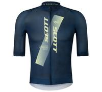 Scott - Jersey Rc Pro S/S - Maillot de cyclisme - XL - dark blue / acid yellow