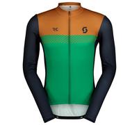 Scott - Jersey RC Team L/S - Maillot de cyclisme - M - bread brown / amazon green