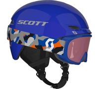 Scott Keeper 2+witty Junior Visor Helmet Bleu 8 Years
