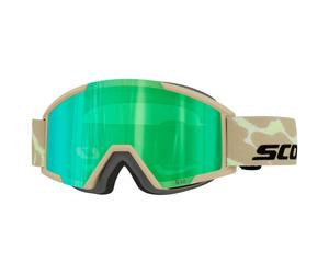 Scott - Kid's Goggle Shield Pro S2 - Masque de ski - mojave beige / green chrome