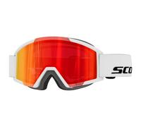 Scott - Kid's Goggle Shield Pro S3 - Masque de ski - white / red chrome