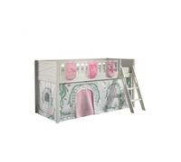 Scott Lit Mezzanine et Rideau Birdy Ses 3 Sacs Rangement Assortis