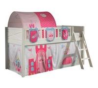 Scott Lit Mezzanine et Rideau Princess, Tunnel et 3 Sacs Rangement