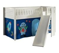 Scott Lit Mezzanine Toboggan et Rideau Astro Bleu G