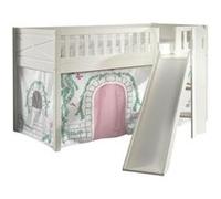 Scott Lit Mezzanine Toboggan et Rideau Birdy Rose G