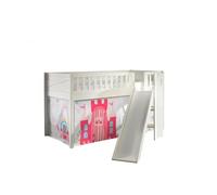 Scott Lit Mezzanine Toboggan et Rideau Princess Inclus
