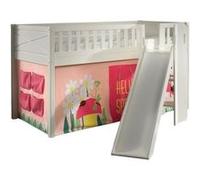 Scott Lit Mezzanine Toboggan et Rideau Spring Multicolore