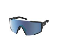 Scott - Lunettes de soleil - Shield Black Amp Beryl Blue Chrome S3 - Noir Noir
