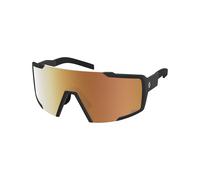 Scott - Lunettes de soleil - Shield Ls Black Amp Ls Gold Chrome S1-3 - Noir Noir
