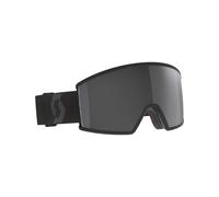 Scott - Masque de ski - Ambit Mineral Black AMP Black Chrome S3 en Silicone - Noir Noir
