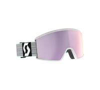Scott - Masque de ski - Ambit White/Mint Green AMP Lavender Chrome S3 en Silicone - Blanc Blanc