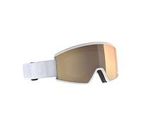 Scott Ambit Compact Ls Photochromic Ski Goggles Blanc Amplifier Light Sensitive Bronze Chrome/CAT1-3