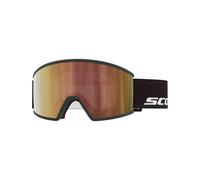 Scott - Masque de ski photochromique - Ambit Light Sensitive Black AMP LS Cinnamon Chrome S1-3 en Silicone - Noir Noir