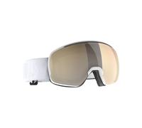 Scott - Masque de ski photochromique - Sphere OTG LS Mineral White AMP LS Bronze Chrome S1-3 - Blanc Blanc