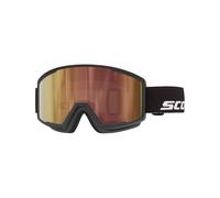 Scott - Masque de ski photochromique - Trace Pro Compact Light Sensitive Black AMP LS Cinnamon Chrome S1-3 en Silicone - Noir Noir