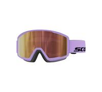 Scott - Masque de ski photochromique - Trace Pro Compact Light Sensitive Sherbet Purple/Black AMP LS Cinnamon Chrome S1-3 en Silicone - Violet Violet
