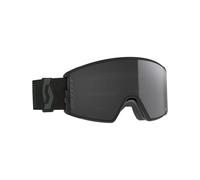 Scott - Masque de ski - React Mineral Black AMP Black Chrome S3 - Noir Noir