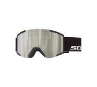 Scott - Masque de ski - Shield Black Amp White Chrome S2 - Noir Noir