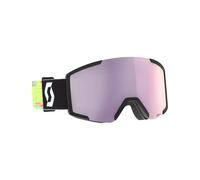 Scott - Masque de ski - Shield Black/Neon Yellow AMP Lavender Chrome S3 - Jaune Jaune
