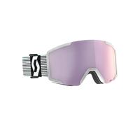 Scott - Masque de ski - Shield White/Mint Green AMP Lavender Chrome S3 - Blanc Blanc