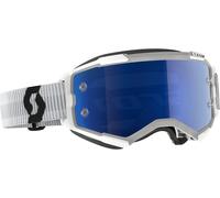 Scott Sports Lunettes de motocross Fury Chrome blanc/noir Taille unique