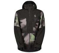 Scott - M's Vertic Ripstop 3L Jacket Evening Greyprint Black - M - Blouson Ski