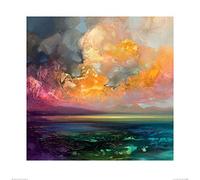 Scott Naismith (Isle of Jura Emerges 60 x 60 cm Toile Imprimée