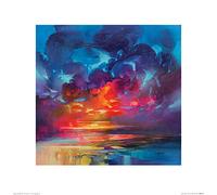 Scott Naismith (Liquid Light 3 40 x 40 cm Toile Imprimée