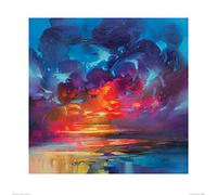 Scott Naismith (Liquid Light 3 60 x 60 cm Toile Imprimée