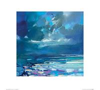 Scott Naismith (West Coast Blues I 40 x 40 cm Toile Imprimée