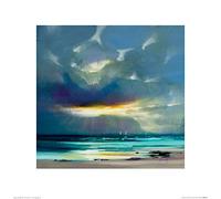 Scott Naismith (West Coast Blues II 40 x 40 cm Toile Imprimée