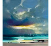 Scott Naismith (West Coast Blues II 40 x 40 cm Toile Imprimée
