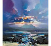 Scott Naismith (West Coast Blues III 40 x 40 cm Toile Imprimée