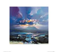 Scott Naismith (West Coast Blues III 40 x 40 cm Toile Imprimée