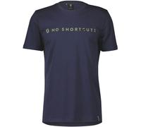 Scott No Shortcuts, t-shirt L Bleu Foncé/Gris Clair Bleu Foncé/Gris Clair